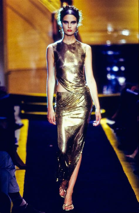 versace dress 1997|Versace clothing line.